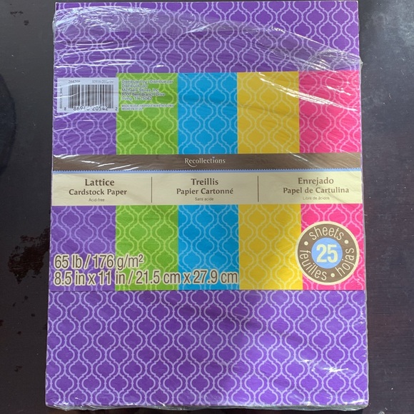 8 1/2x 11” craft paper 73 sheets - Picture 2 of 4